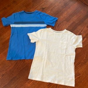 Two Lands End Short sleeve t-shirts  both Medium (10-12)